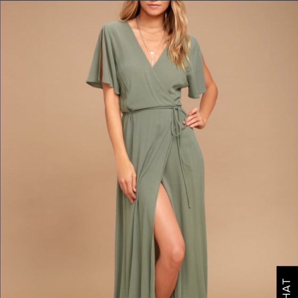 Lulu’s Much Obliged Maxi Dress